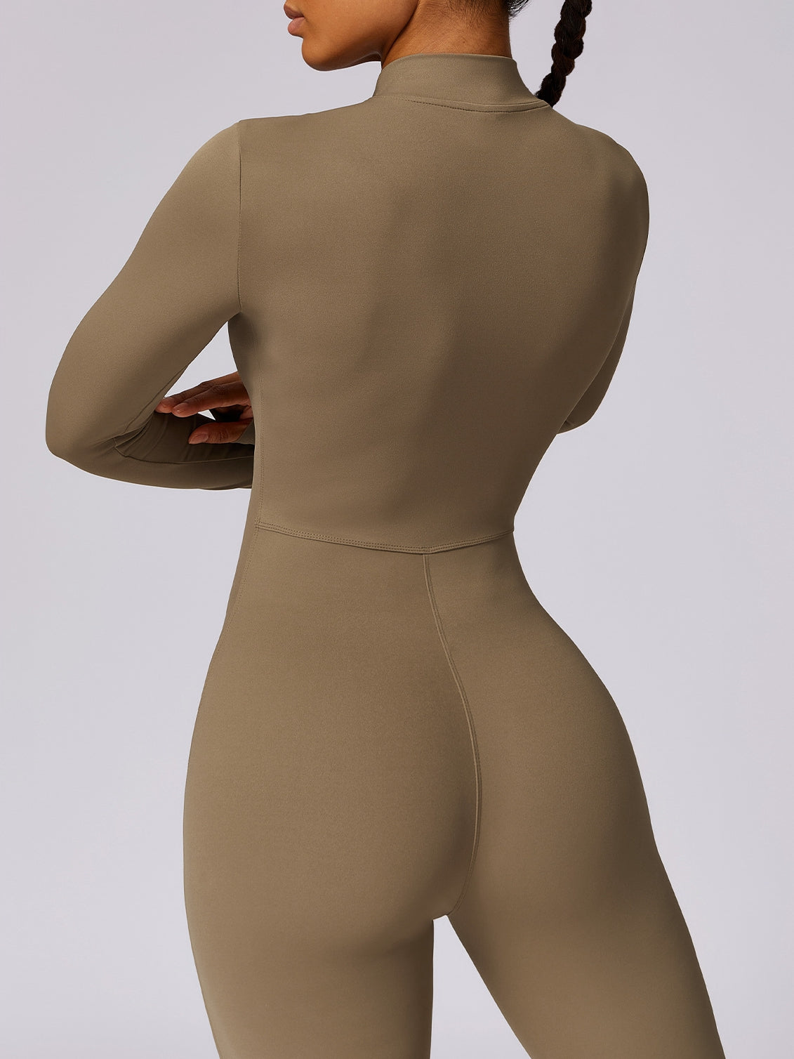 Renew Female Super Snug-fit Zipper Booty Jumpsuit