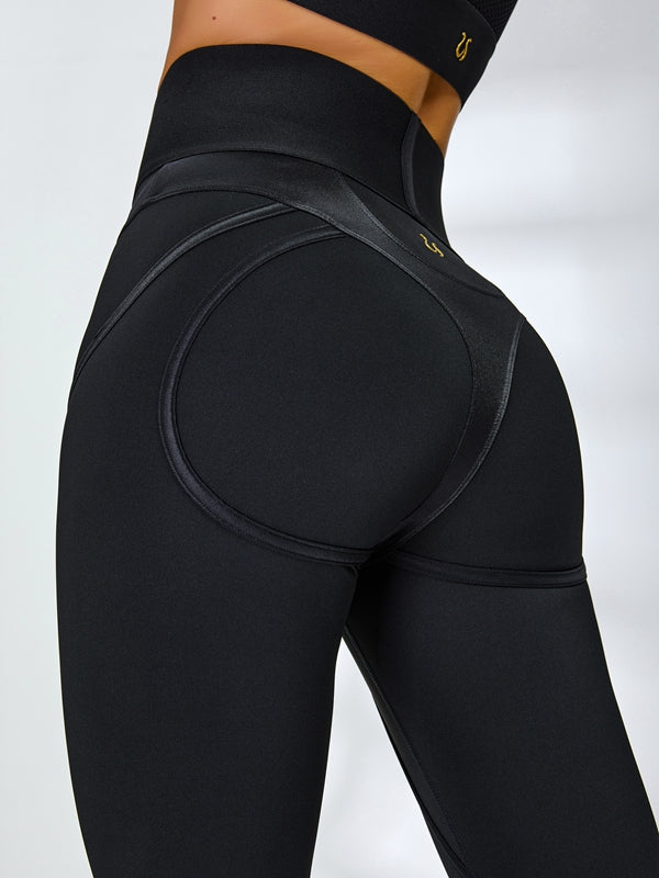Female Ultra Sexy Fly Eye Push-up PU Fishnet Tracksuit