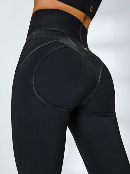 Female Ultra Sexy Fly Eye Push-up PU Fishnet Tracksuit